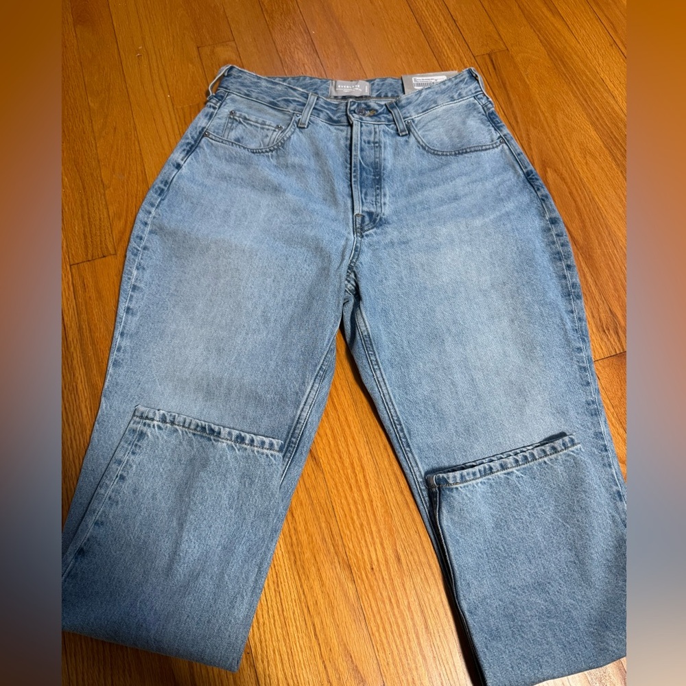 NWT- Everlane- Women’s Cheeky 90’s Curvy Straight Jeans. Size 30